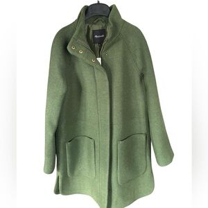 Madewell Olive Car Coat